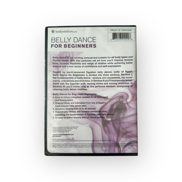 NWT Belly Dance for Beginners DVD - Picture 2 of 5
